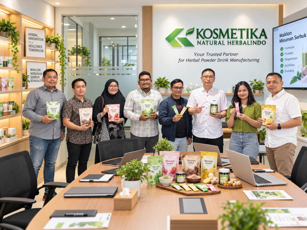 maklon minuman serbuk